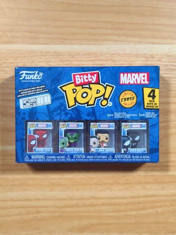 Boîte 4 Bitty Pop! Marvel Comics - Édition Limitée Chase