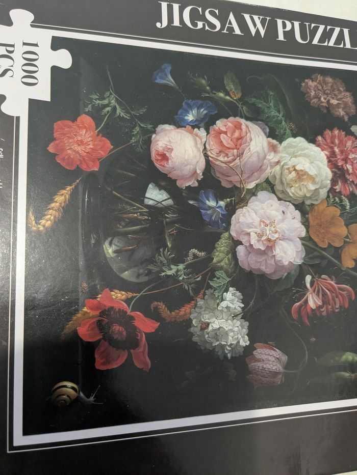 Magnifique puzzle nature morte bouquet de fleurs jigsaw. À partir de 7 ans. - photo numéro 7