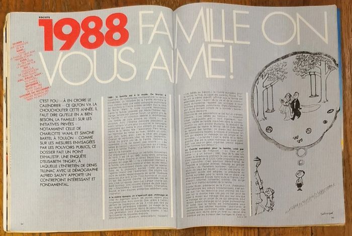 Ancien magazine Madame figaro 1988 N°13505 vintage - photo numéro 12