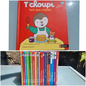 Livre T'choupi : à lire et à écouter, tome 68 🥞 T'choupi fait des crêpes 🥞