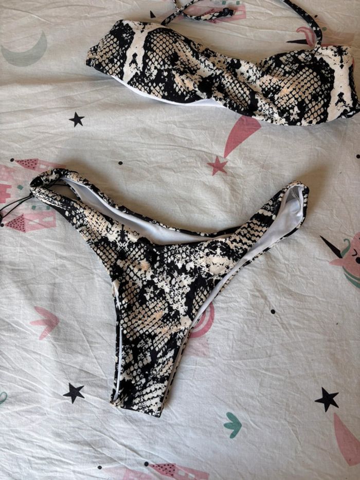 Maillot de bain effet python zaful - photo numéro 2