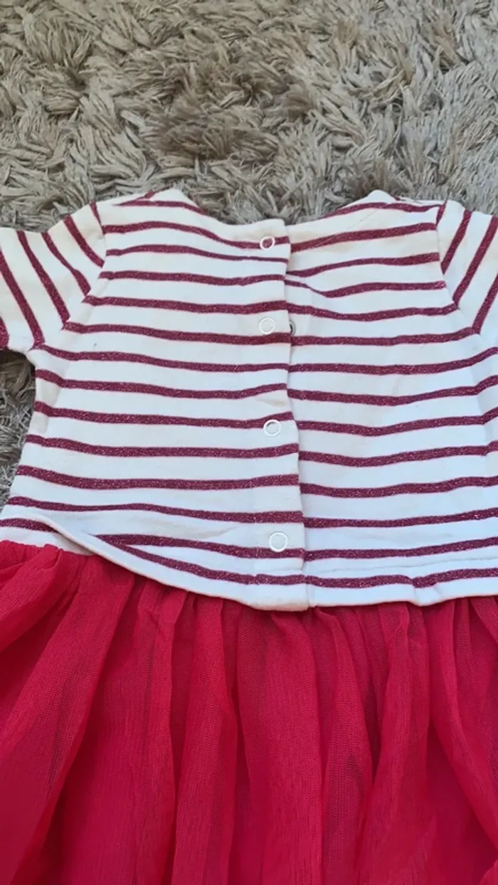 Jolie petite robe tutu petit bateau - photo numéro 3