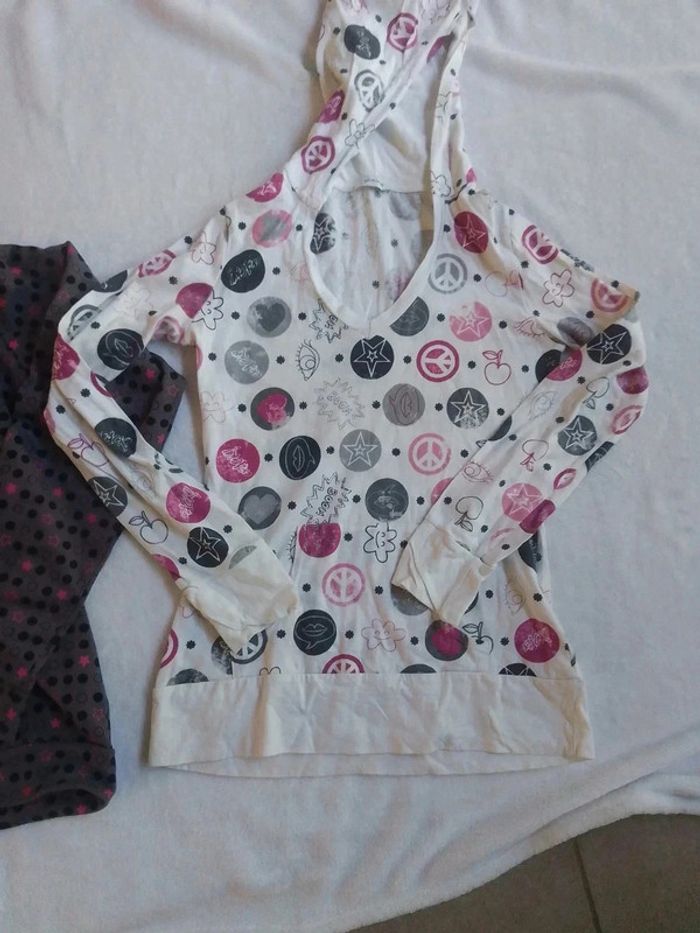 Lot de 2 hauts pour fille ado - photo numéro 3