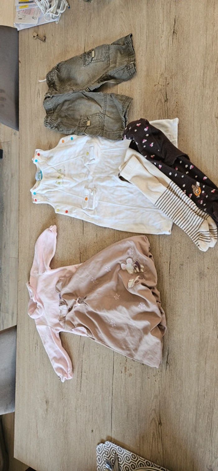 Lot de 15 vêtements fille hiver, 9 mois - photo numéro 9