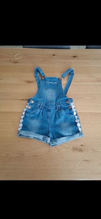 Salopette short