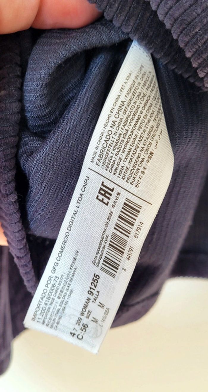 Pull noir effet velours Mango Taille M Neuf - photo numéro 6