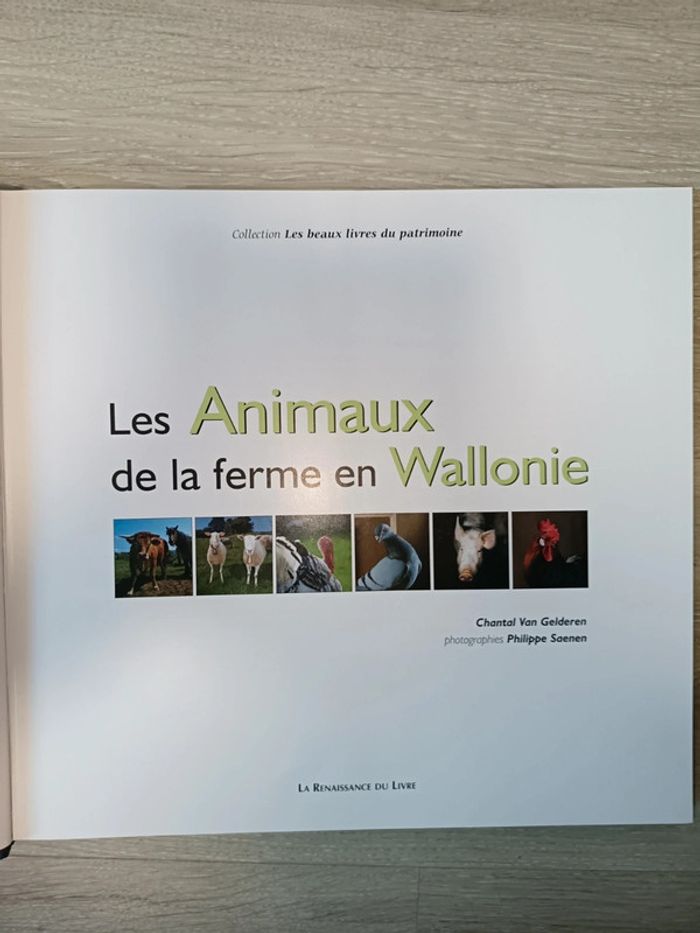 Les animaux de la ferme en Wallonie Chantal Van Gelderen Philippe Saenen - photo numéro 15