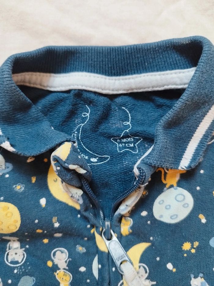Pyjama lune et planètes - photo numéro 2