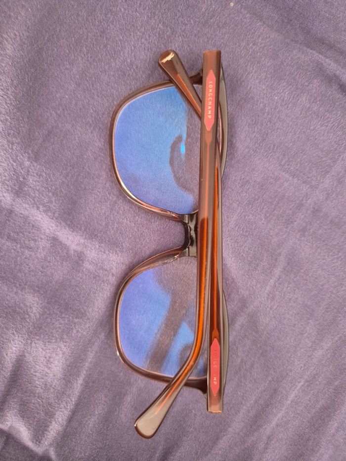 Paire de lunettes Longchamp couleur noisette - photo numéro 4