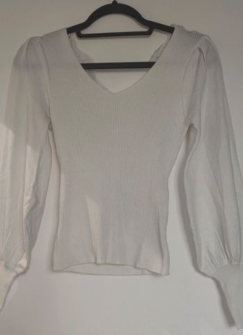 Pull blanc