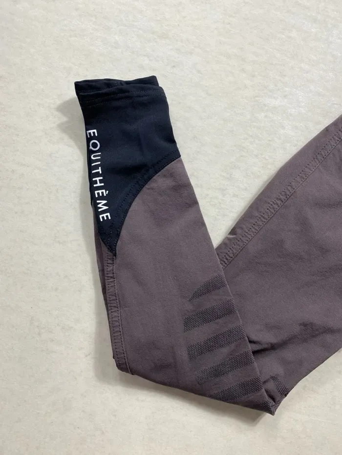 Pantalon Equithème Safir Marron – Taille 10 ans – Très bon état - photo numéro 3