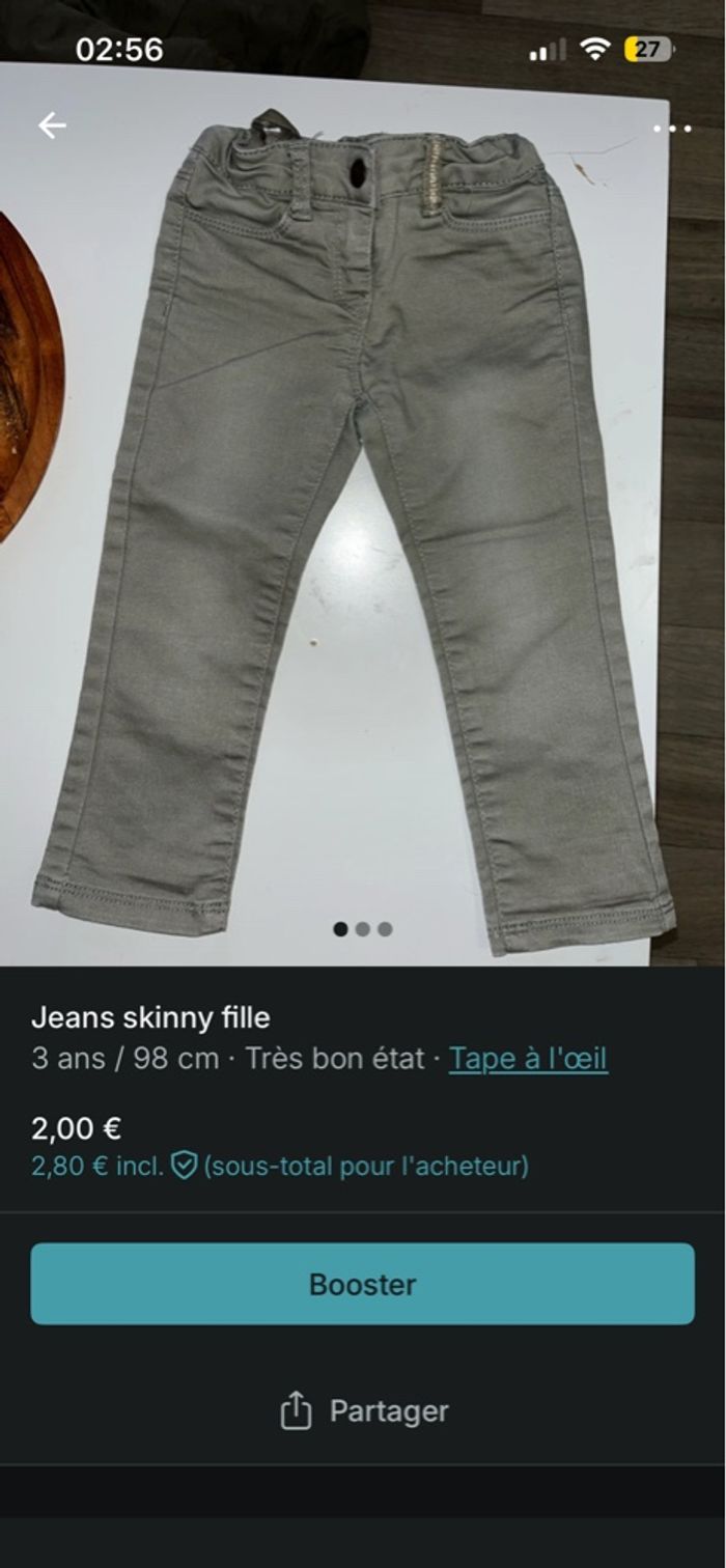 Jeans bébé - photo numéro 2