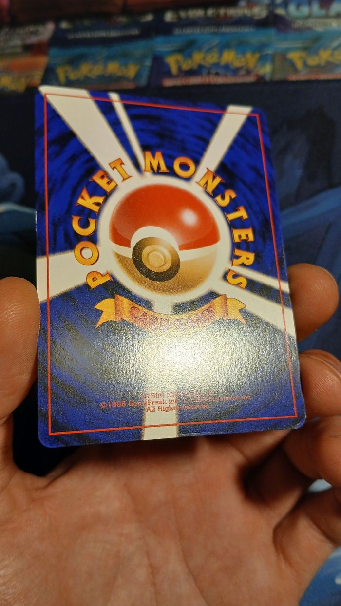 Carte Pokémon Japonaise Ptera Holo Swirl - No. 142 - Néo Éra - Néo Révélation - photo numéro 7