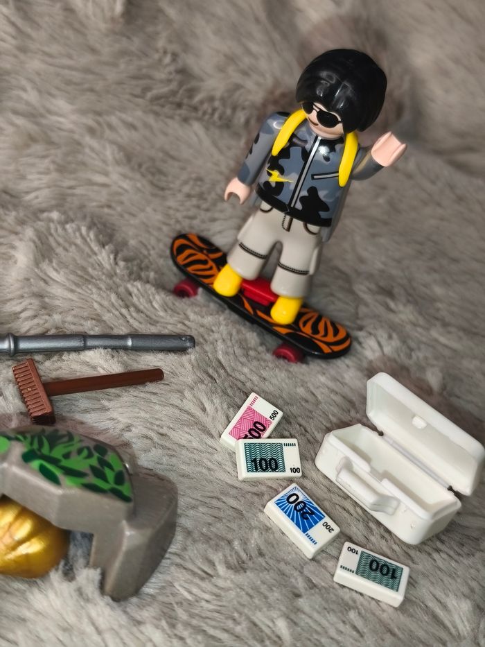 Moto police voleur Playmobil - photo numéro 3