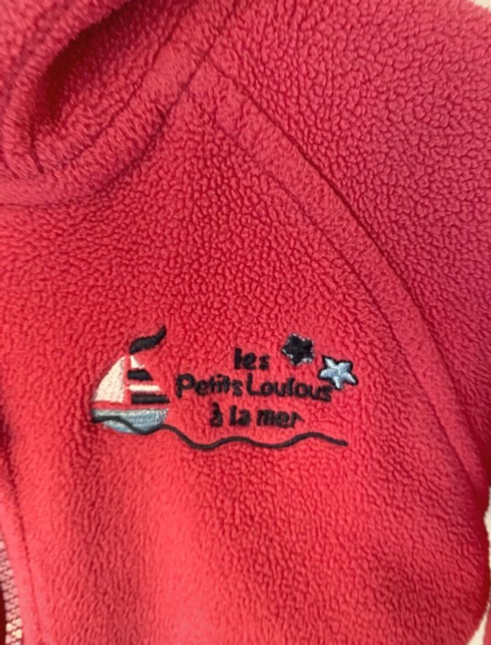 Polaire rose hublot 18/24mois - photo numéro 6