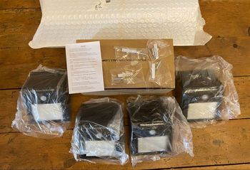 Neuf 4 Lampes Solaire + détecteur de Mouvementp