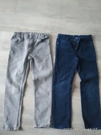 Lot 2 pantalons fille 6 ans