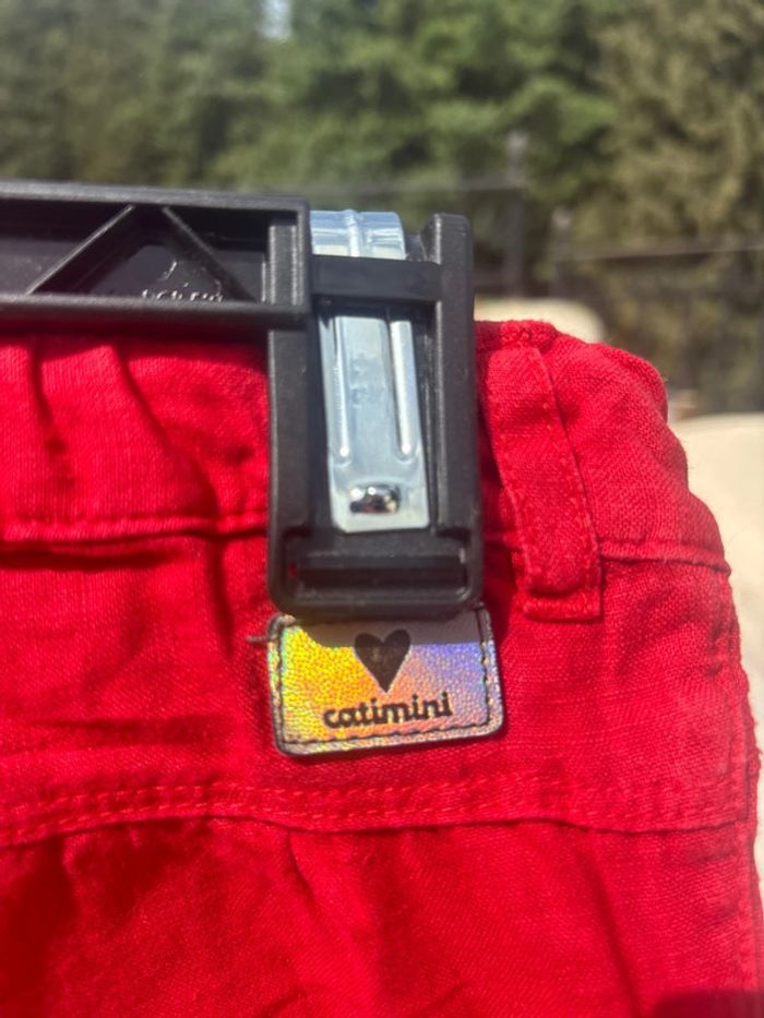 Short en lin Catimini 24M - photo numéro 7