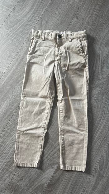 Pantalon chino beige 7 ans