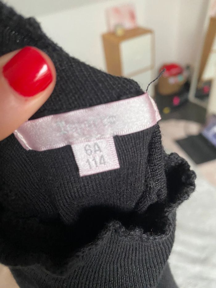 Pull noir repetto fille - photo numéro 5