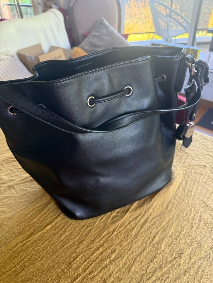 Sac sceau minelli noir - photo numéro 4