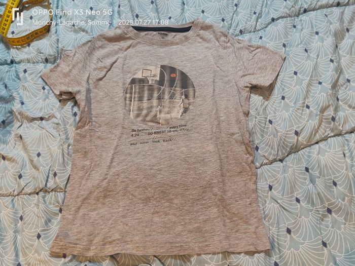 Tee-shirt Kiabi 8ans Réduction jusqu'à -70%
