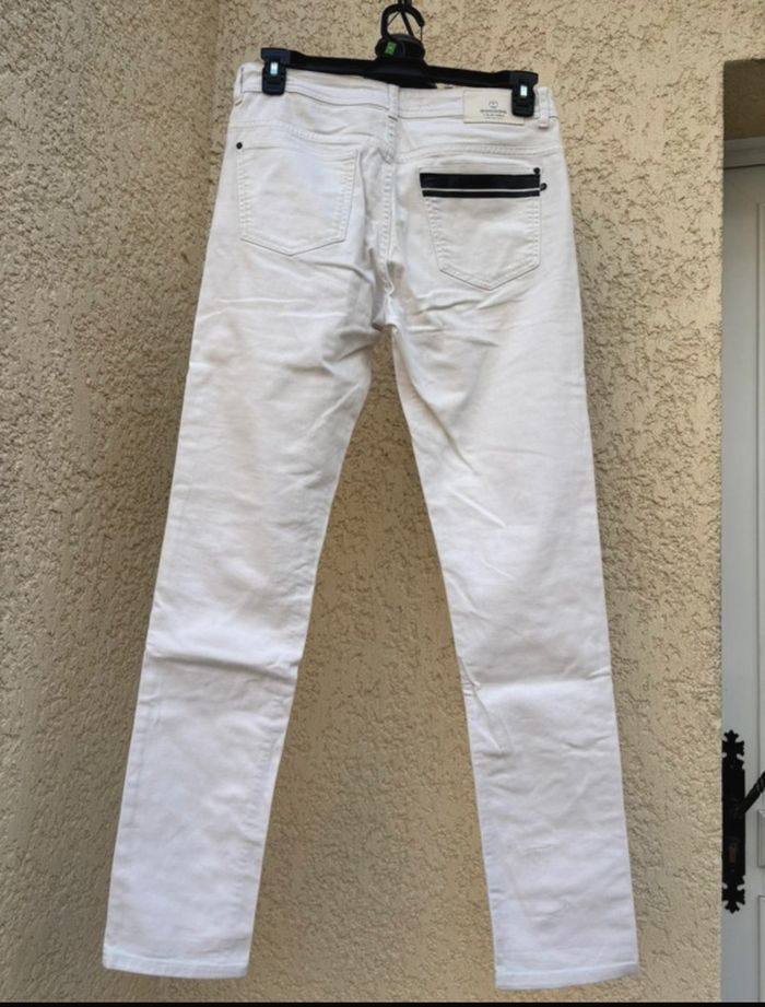 Pantalon homme blanc - photo numéro 5