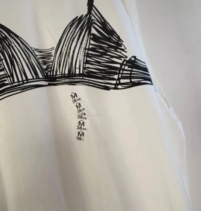 T-shirt tunique, plage de marque Zara, taille M Neuf - photo numéro 4