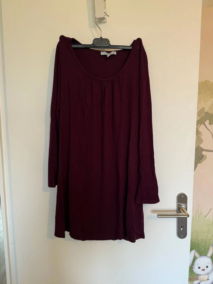 👚 Haut Femme Bordeaux Maternité - Envie de Fraise - Taille 36/38 - Très Bon État -