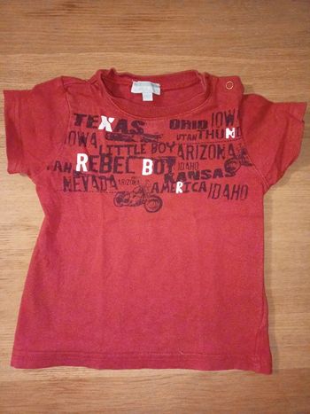T-shirt manches courtes 24 mois