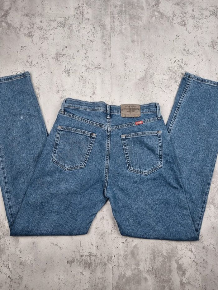 Jean Wrangler bleu Taille 30x32 (mesures en photos) - photo numéro 3