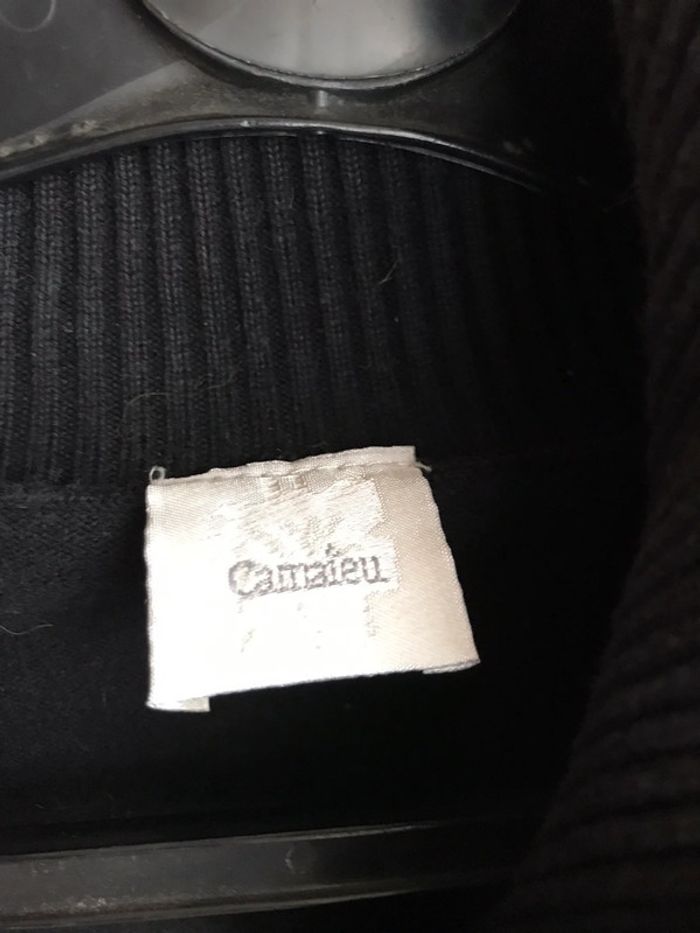 Gilet noir, taille L , camaïeu - photo numéro 7