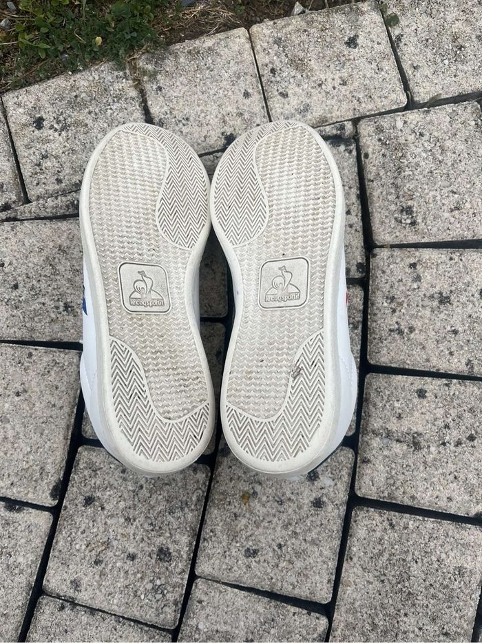 Sneakers blanche Le Coq Sportif taille 37 - photo numéro 8