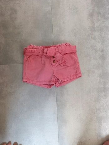 Short rose 3 mois