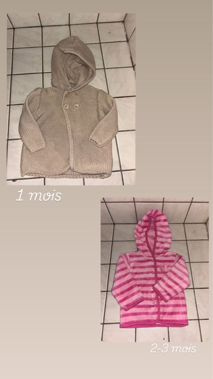 Lots vêtements filles , de tout  1-3 mois - photo numéro 7