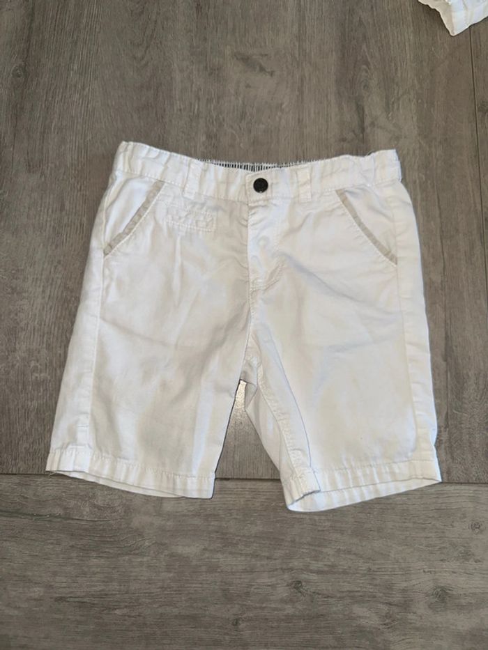 Short blanc verbaudet