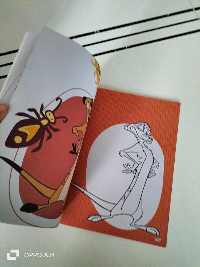 Disney 🧡 Coloriage Le roi Lion - photo numéro 4