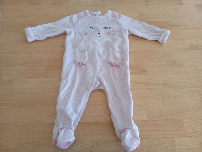 Pyjama Hiver Manches Longues Fille Kiabi 6 Mois - photo numéro 1