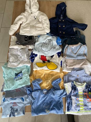 Lot 18 pièces en 3 mois