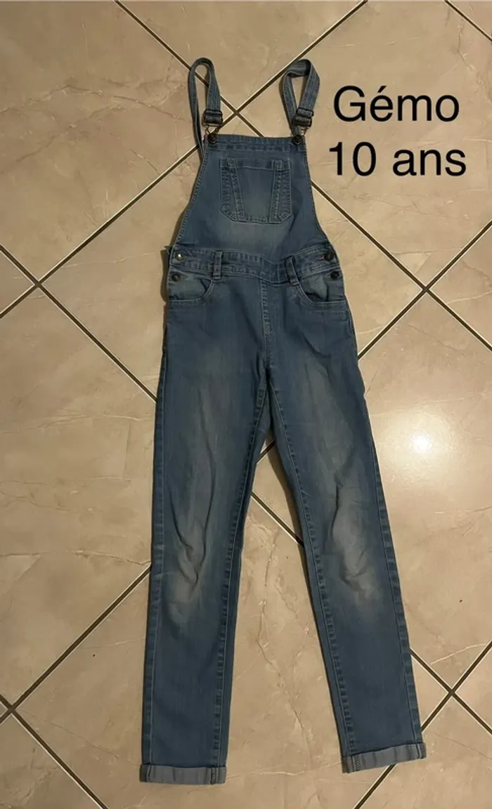 Salopette gemo 10 ans