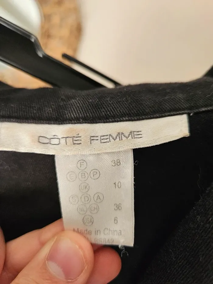 Veste noire - photo numéro 3