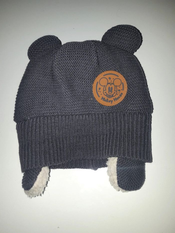 Bonnet gris foncé Mickey (Orchestra) neuf
