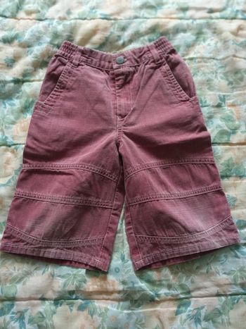 Bermuda Okaïdi brique 4ans