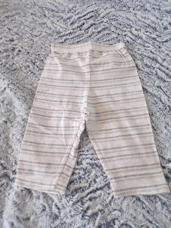 Legging a rayures  6 mois