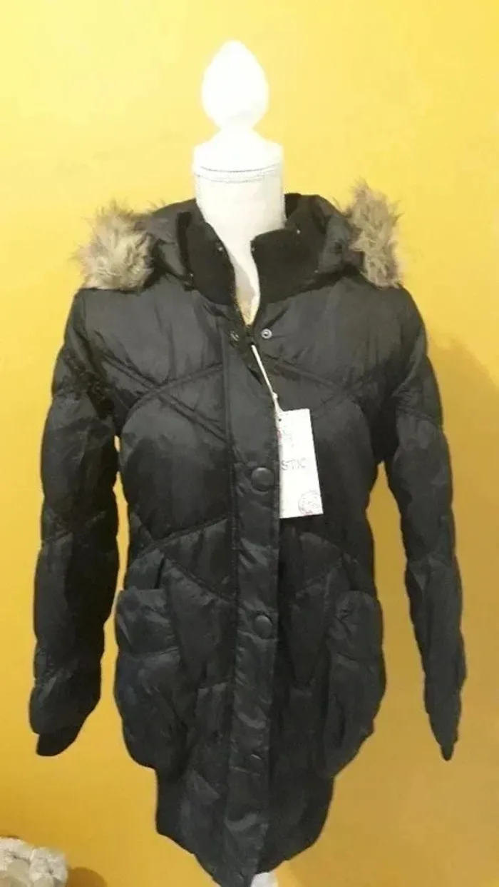 Doudoune noire neuve taille 36 mystic - photo numéro 2
