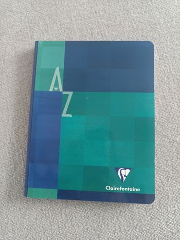 Cahier ordre alphabétique