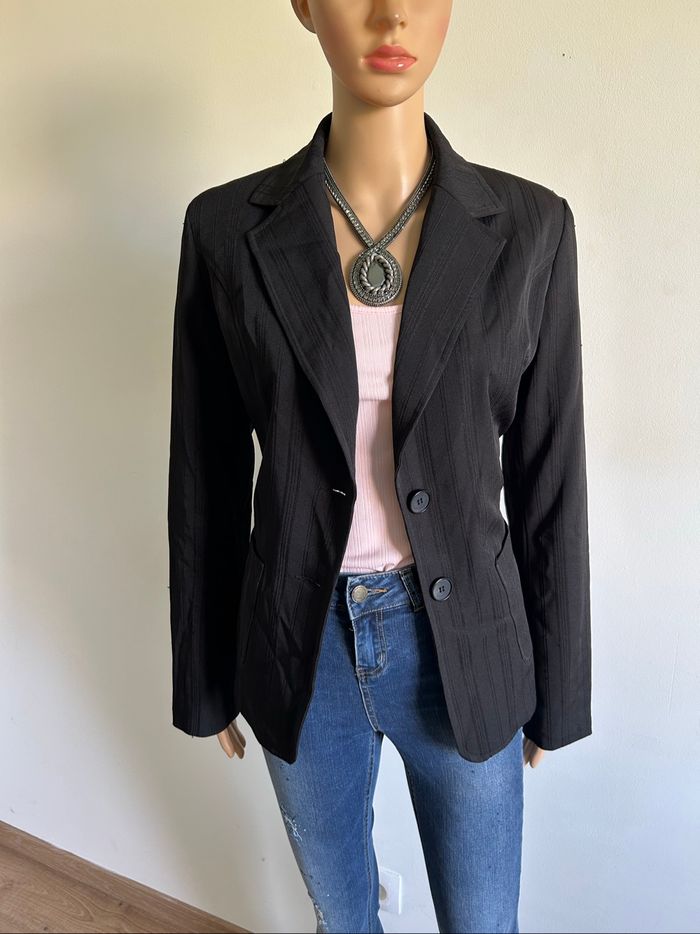Blazer noir La City taille 42 excellent état