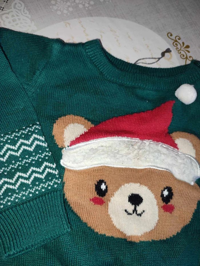 Pull nounours noël - photo numéro 4
