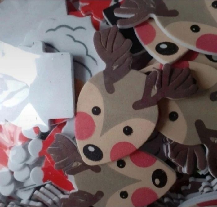 Noël: Lot autocollants [ 180 autocollants + 30 ] - photo numéro 5