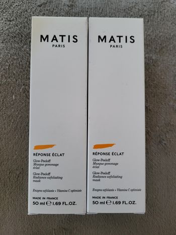 Lot masque gommage éclat Matis Paris